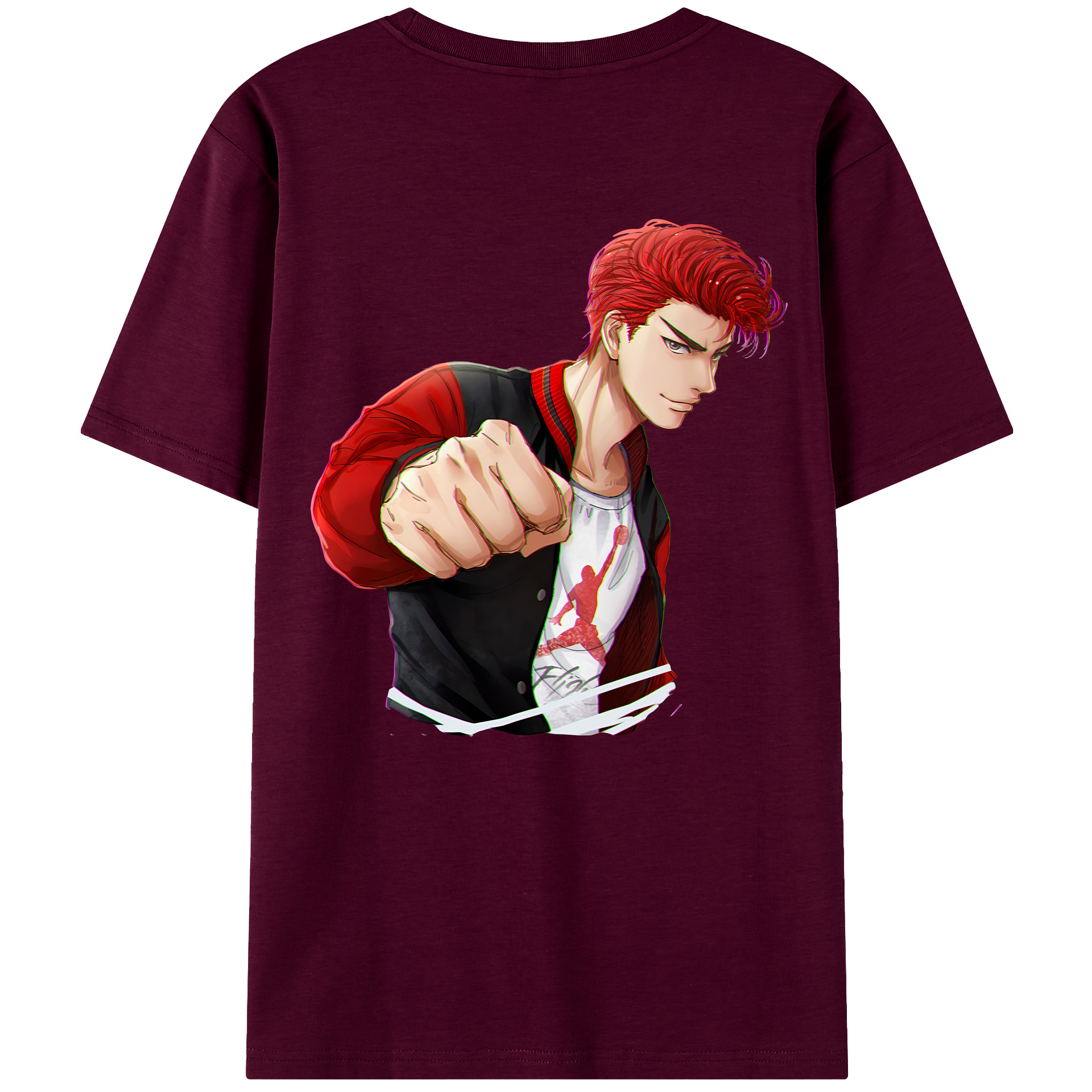 （画像用） SLAM DUNK／スラムダンク レディース半袖Tシャツ(バックプリント)